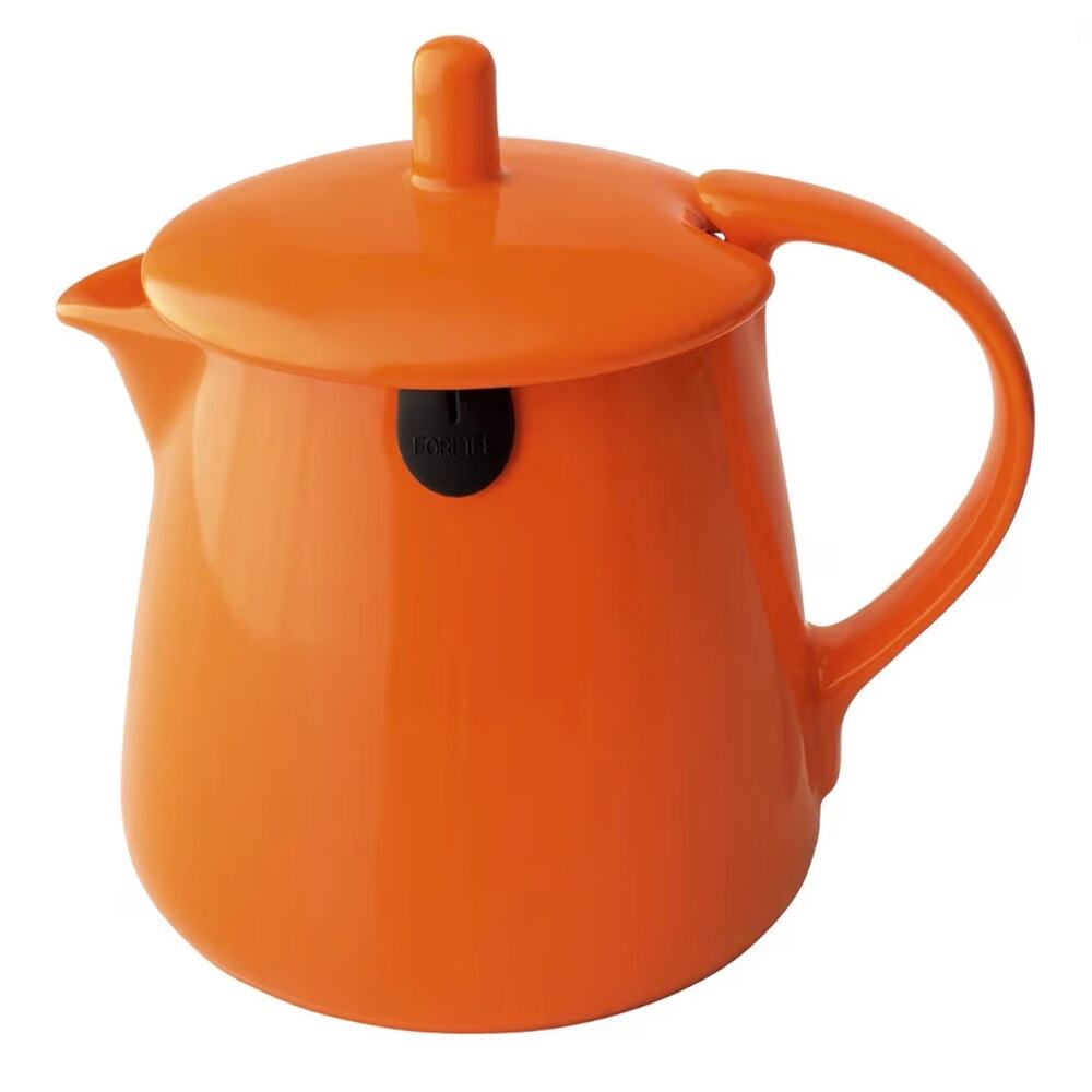 Forlife Teabag Teapot 12oz Carrot Orange